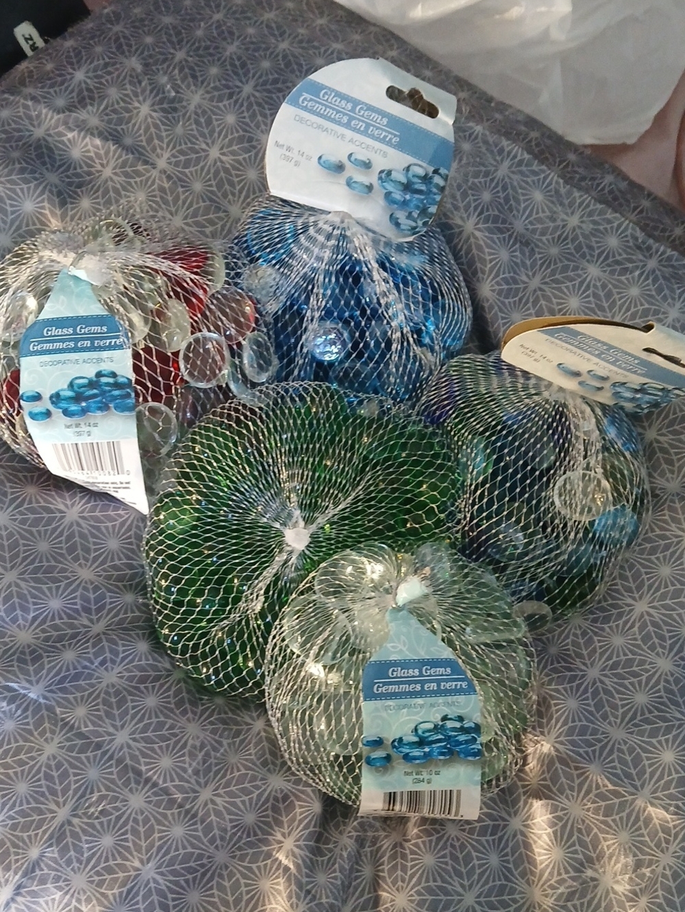 Decorative Accents - Multicolor GLASS GEMS